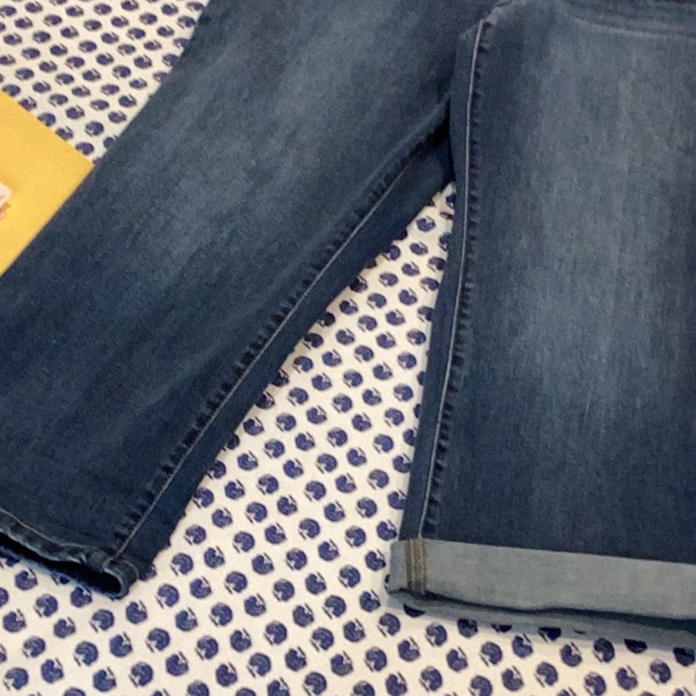 Westbound Dark Blue Straight Leg Denim Jeans - Picture 8 of 8